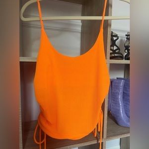 Orange Frock Candy Top